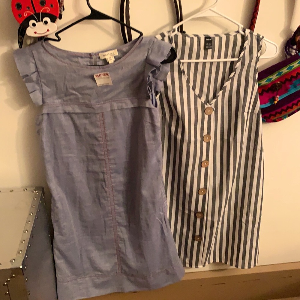 2 women dresses.